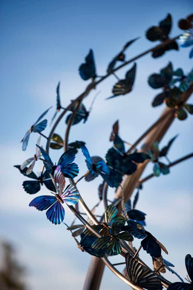 butterfly sculpture, wildlife gallery