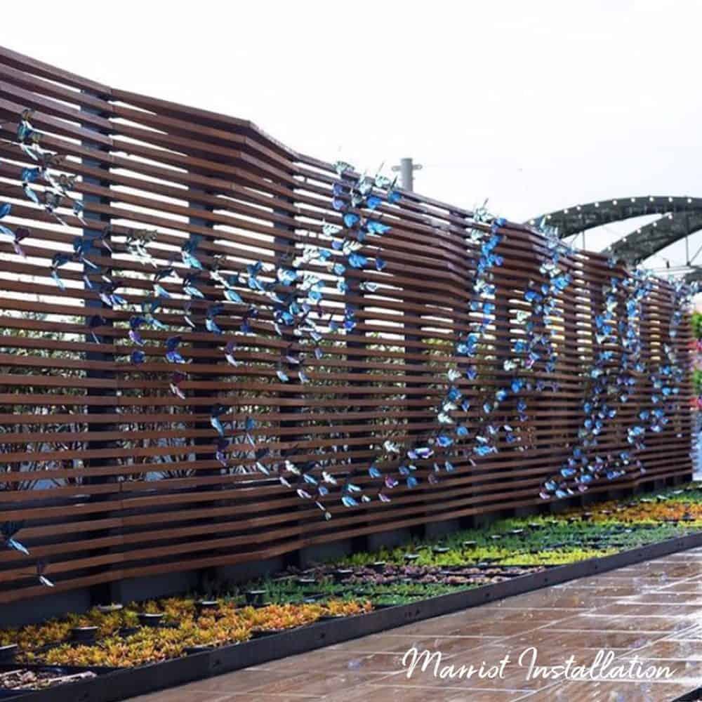 butterfly wall sculpture, metal butterfly statue